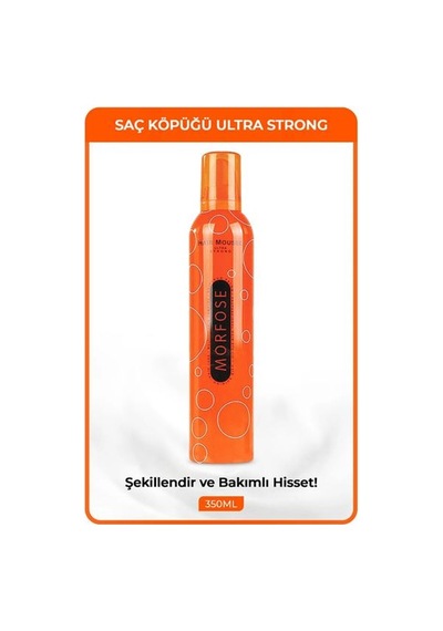 Morfose Köpük 350ml. Ultra Strong Turuncu