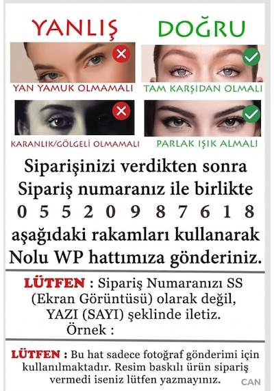 Göz Kazıma Bileklik Sevgili,hediye,çiftler Beyaz