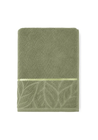 El Yüz Havlusu 50x90 Cm Kısmi Kadife Lunaria Collection 230 Gr Yeşil