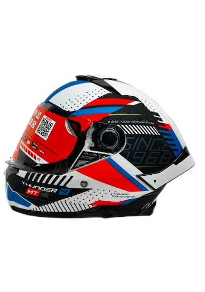 Mt Thunder 4SV Luminenc A7 Şefaf Vizörlü Kask