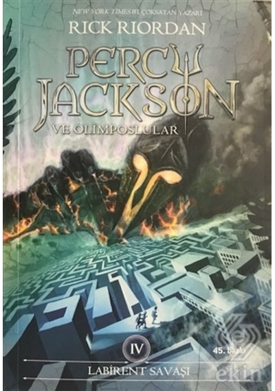 Percy Jackson ve Olimposlular 4 - Labirent Savaşı - Rick Riordan - Xlibris