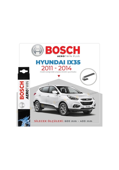 Hyundai İx35 Muz Silecek Takımı 2011-2015 Bosch  Aerotwin
