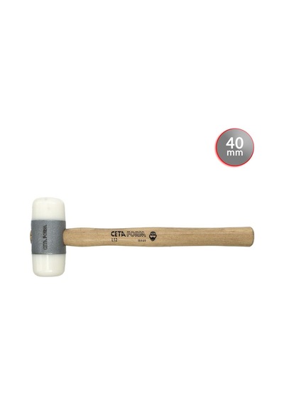Ceta Form L12-40-2 Plastik Kafalı Çekiç 40 Mm