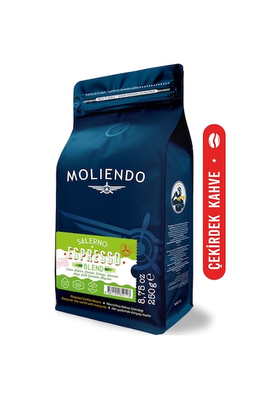 Moliendo Salerno Espresso Blend Çekirdek Kahve 250 G
