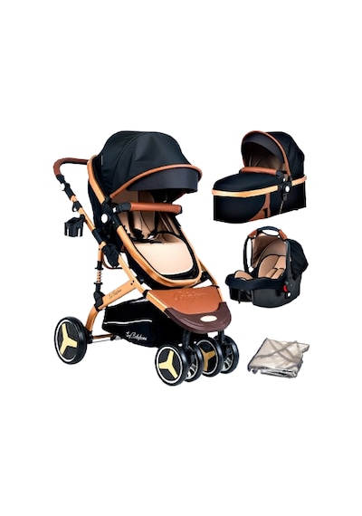 Baby Home BH-945 Paris Amortisörlü Travel Sistem Bebek Arabası