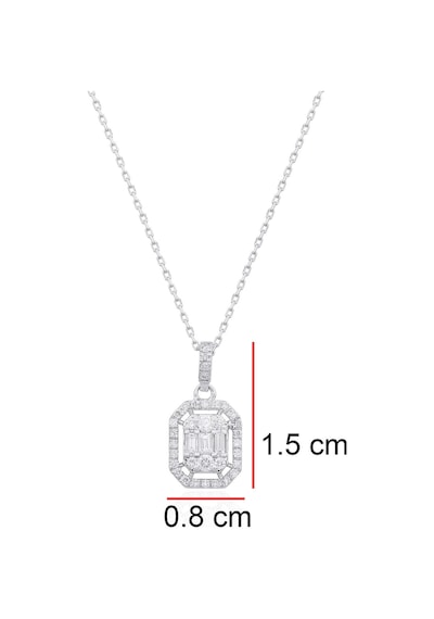 Pırlanta Baget Kolye /0.27ct