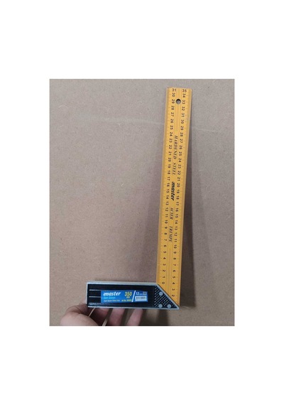 Klc L Gönye Alüminyum Gönye Sarı Gönye Cetvel Kaynak Kaynakçı Marangoz Gönyesi 350 Mm