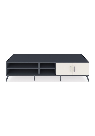 Kronos Tv Ünitesi 3 Raflı 2 Kapaklı 220x59x51 Antrasit-aytaşı/antrasit Aytası/antrasıt - Antrasıt Kronos Tv Ünitesi 3 Raflı 2 Kapaklı 220x59x51 Antrasit-aytaşı/antrasit Aytası/antrasıt - Antrasıt