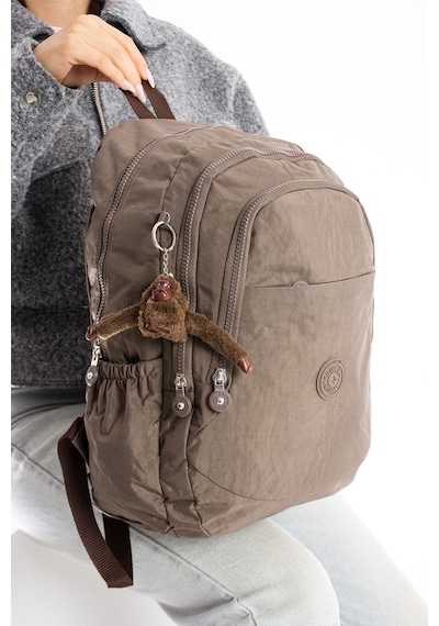 Su Geçirmez Kumaş Vizon Renk Unisex Çanta Yükseklik 40cm Genişlik 28cm VİZON