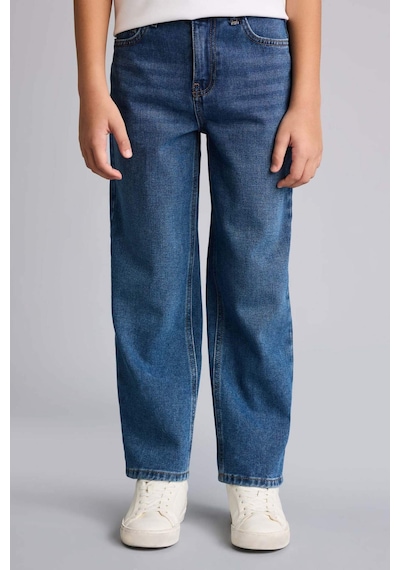 Defacto Straıght Fıt Düz Paça Jean Pantolon Erkek Çocuk F9953a826spnm84 İndigo-nm84