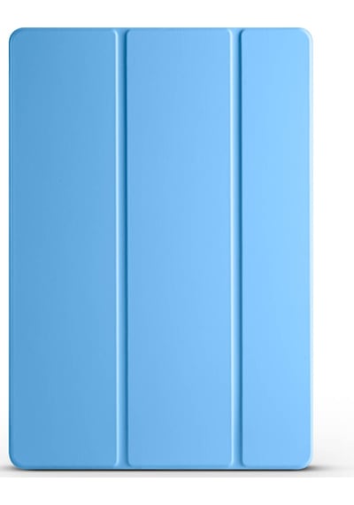 Lenovo Tab P12 2023 Tb370fu-tb370xu Uyumlu Smart Cover Standlı 1-1 Tablet Kılıfı - Mavi - T30550