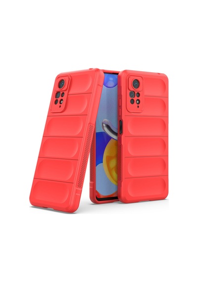Note 11 Pro Kılıf Optimum Silikon - Kırmızı