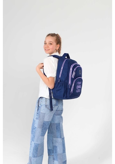 Kaukko Crazy Sırt Çantası Navy Blue K1680
