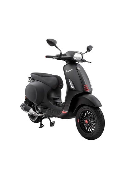 Vespa Gts-gtv Jant Mat Siyah 12 Inç Mk I / Sıp