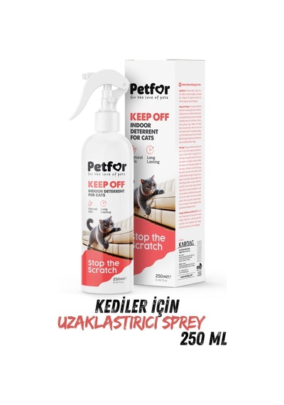 İstenmeyen Bölgelerden Kedi Uzaklaştırıcı Sprey 250 Ml X2 Adet