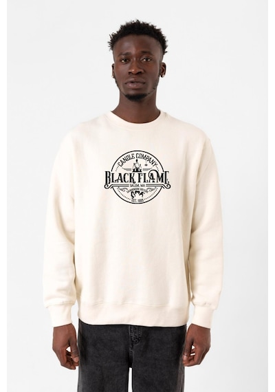 Candle Company Black Flame Ekru Erkek 2ip Sweatshirt 001