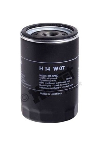 Hengst H14w07 Yağ Filtresi Oc 49 Bmw E30 E28 E34 M20 85 89 Fn0197