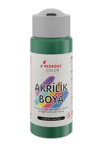 Koyu Yeşil Akrilik Boya 60 Ml