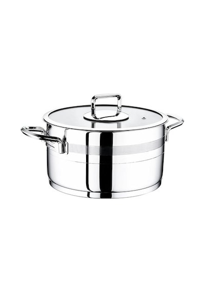Evimsaray Safir 22 Cm Derin Çelik Tencere - S-1386 Inox