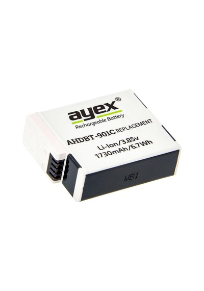 Ahdbt-901c Batarya, Gopro Hero 9, 10, 11, 12 İle Uyumlu Belirtilmemibelirtilmemişş