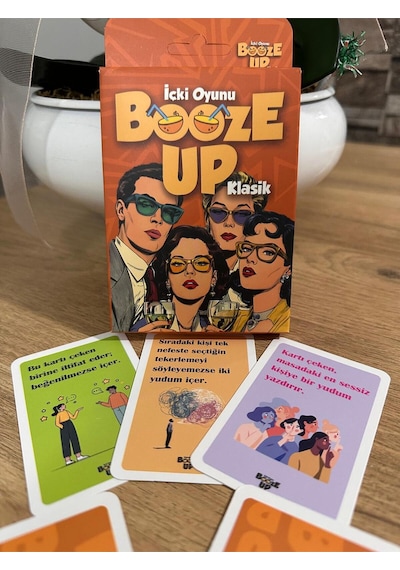 Booze Up Klasik Eğlenceli Görev Kartı Oyunu 50 Kart