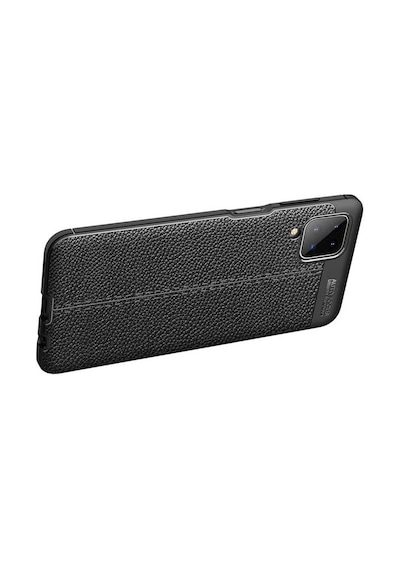 Samsung Uyumlu Galaxy M12 Kilif Niss Deri Görünümlü Silikon Kapak 499523718