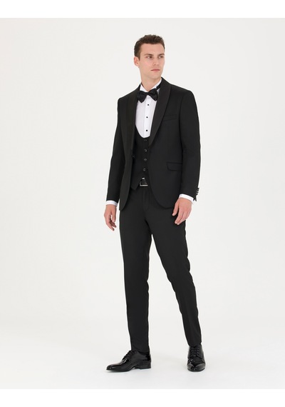 Pierre Cardin Erkek Siyah Smokin 50266598-vr046 Siyah