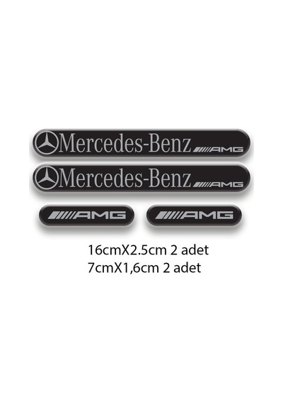Mercedes Set Oto Sticker 3d Sticker