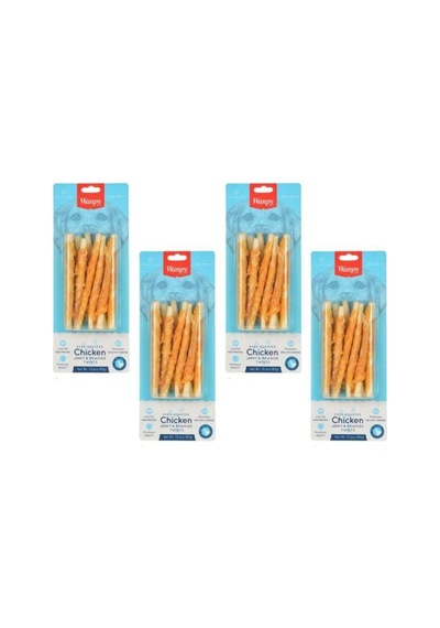 Deri Üzerine Tavuk Sarılı Köpek Ödülü 85 Gr X 4 Adet