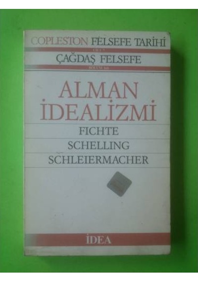 Alman İdealizmi Ficht-schelling-