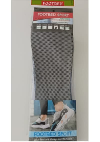 Footbed Sport Ayakkabı Tabanlığı Iç Tabanlık