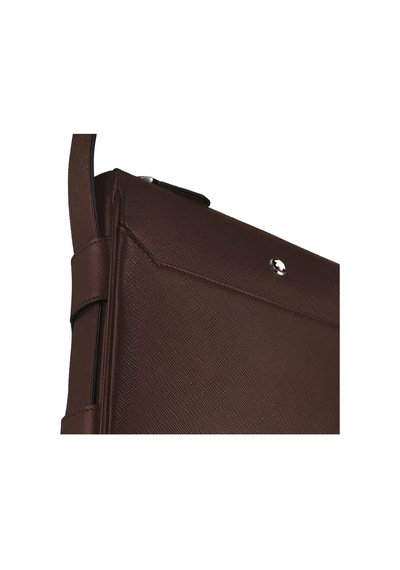 Montblanc Sartorial Deri Dikey Çapraz Postacı Çantası 222933 Kırmızı