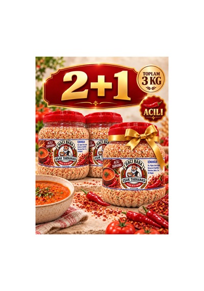 Uşak Hacı Baba Köy Tarhanası El Yapımı Acı 3000 G