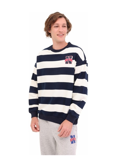 Kinetix Ml Clasy 16cty202 5pr Lacivert Erkek Sweatshirt 000000000102019632 Lacivert