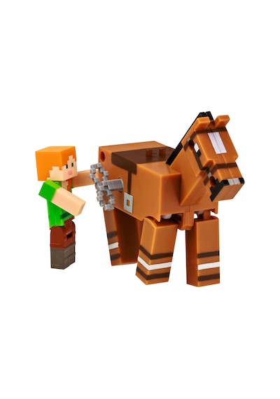 Minecraft 3d Kurma Mekanizmalı Figürler 2'li Paket Model 2