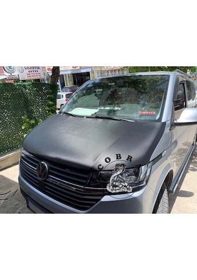 Volkswagen Transporter T7 2016-2021 Karbon Desen Kaput Maskesi