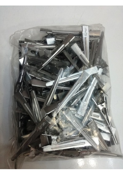 Alüminyum Saç Pensi Metal Pens 100 Adet