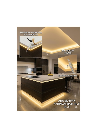 5mt Tak Çalıştır Günişığı Şerit Led Seti,mutfak Dolabı Tezgah Üstü Led,3 Çip, Adaptörlü Arapuar Anahtarlı Komple Set,yapışkanlı Led Işık Günışığı-3000k 5mt Tak Çalıştır Günişığı Şerit Led Seti,mutfak Dolabı Tezgah Üstü Led,3 Çip, Adaptörlü Arapuar Anahtarlı Komple Set,yapışkanlı Led Işık Günışığı-3000k