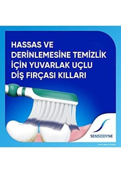 Çok Yönlü Koruma Diş Fırçası Orta 1+1 Açık Ahşap