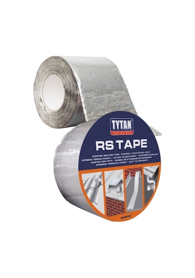 TYTAN ÇATI YALITIM BANDI ( ALÜMİNYUM RENK) 10CM /10 MT