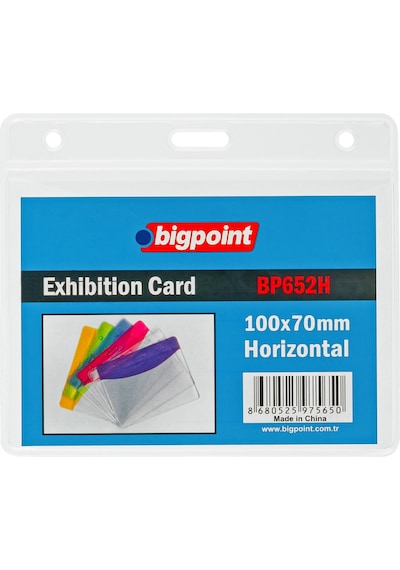 Bigpoint Korumalı Kart Poşeti Yatay 105x74mm X 10 Adet