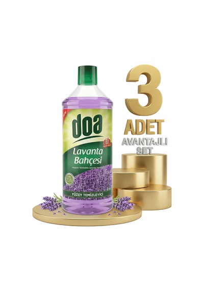 Doa Yüzey Temizleyici Lavanta Bahçesi 3x2,5 Lt Diğer