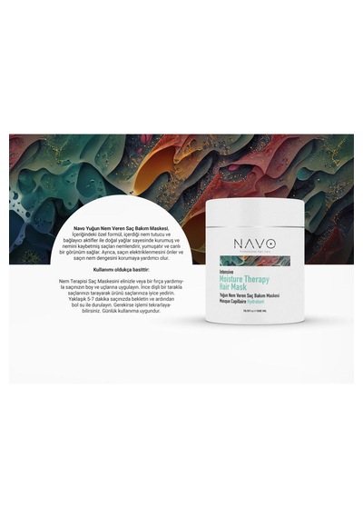 Yoğun Nem Veren Saç Maskesi Moisture Therapy Hair Mask 500 Ml