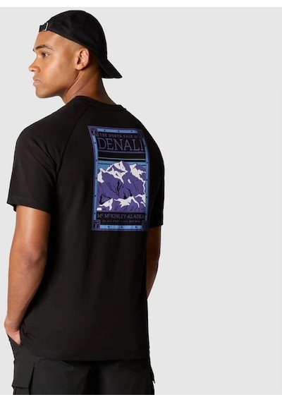 The North Face S/s North Faces Erkek T-shirt Siyah-siyah Siyah