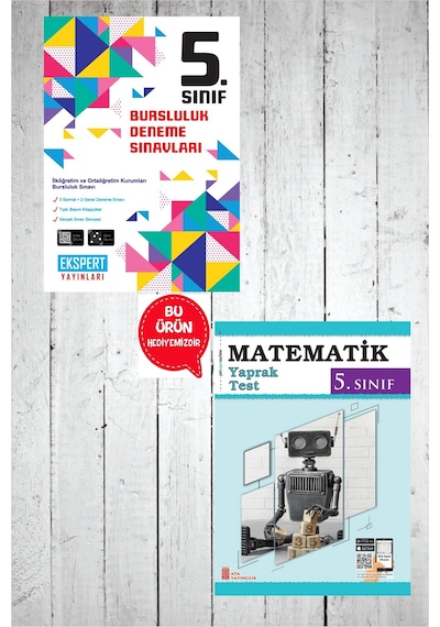 5. Sınıf Bursluluk Deneme Sınavı + Matematik Yaprak Test