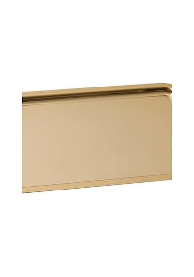 Shiny Metal Sunum Tepsisi Gold 15cm
