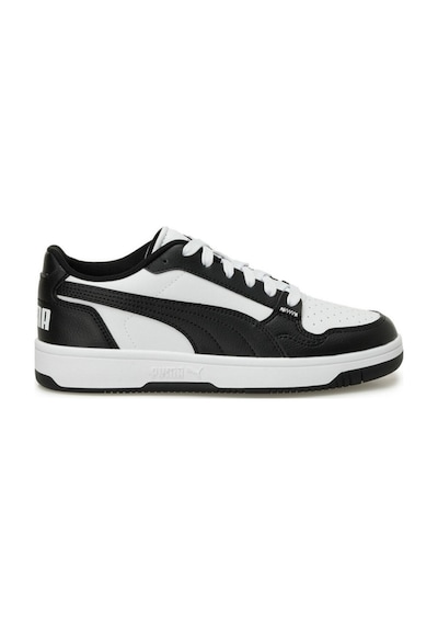 Puma Rebound Layup Lo Sl Jr Beyaz Kadın Sneaker Siyah - Beyaz