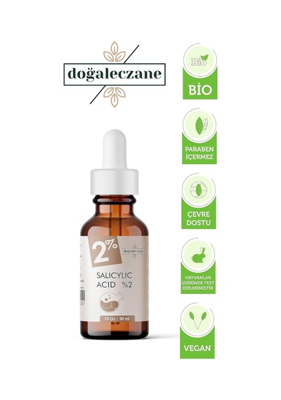 Doğal Eczane Vücut Sivilceleri Salisilik Asit %2 Salicylic Acid Peeling 30 Ml