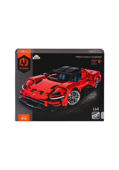 9812 Imm Mekanik Master Blokları Süper Araba 1:14 1131 Parça
