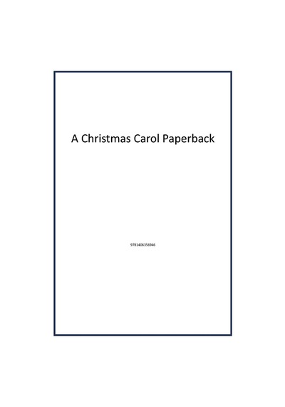 A Christmas Carol Walker Books